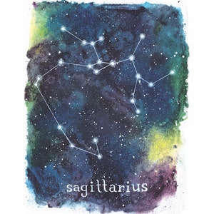 Sagittarius Horoscope Print image 1