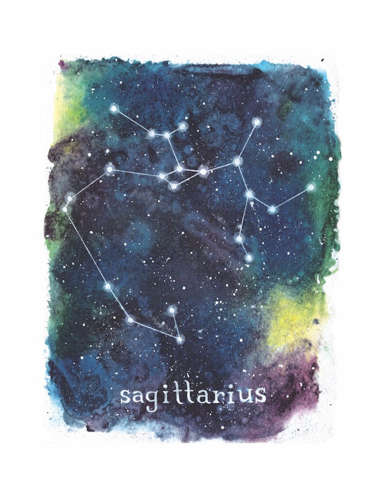 Sagittarius Horoscope Print image 1