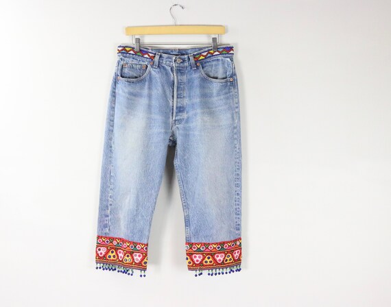 levi's embellished jeans