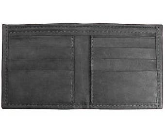 Black Leather Credit Card Wallet