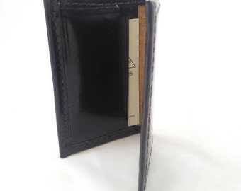 Leather Multipocket Cardholder Dark Brown