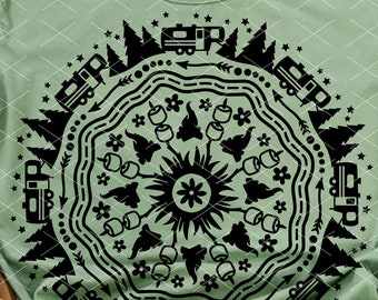 Free Free 313 Camping Mandala Svg Free SVG PNG EPS DXF File