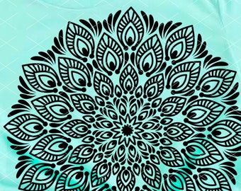 Download Mandala Peacock Etsy
