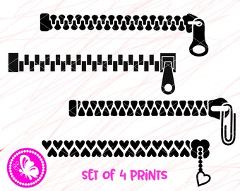 Download Stencil Zipper Etsy