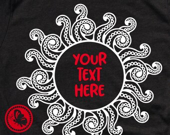 Download Octopus Monogram Svg Etsy