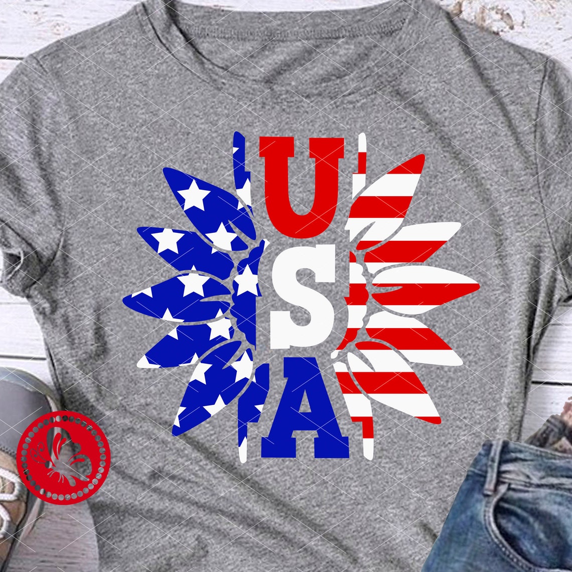 Free Free 216 Usa Sunflower Svg SVG PNG EPS DXF File