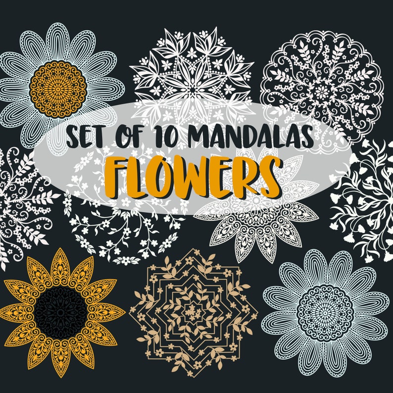 Download Bundle Mandalas Daisy Svg Flowers Mandala Svg Mandala Wall Art Svg Files For Cricut Silhouette Floral Decor Zentangle Sunflower Svg Card Making Stationery Papercraft Saherflow Com