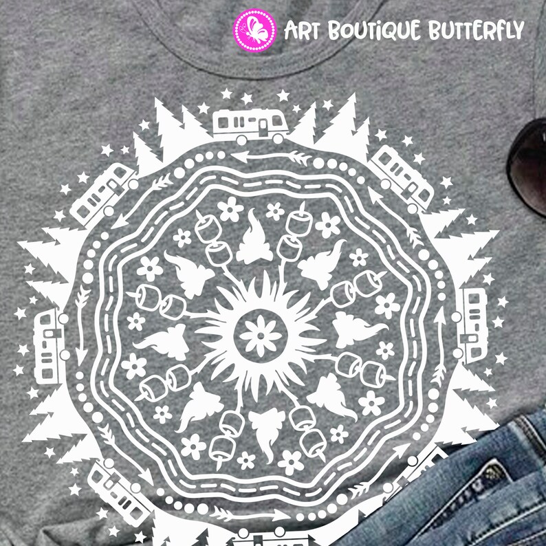 Free Free Camping Mandala Svg 873 SVG PNG EPS DXF File