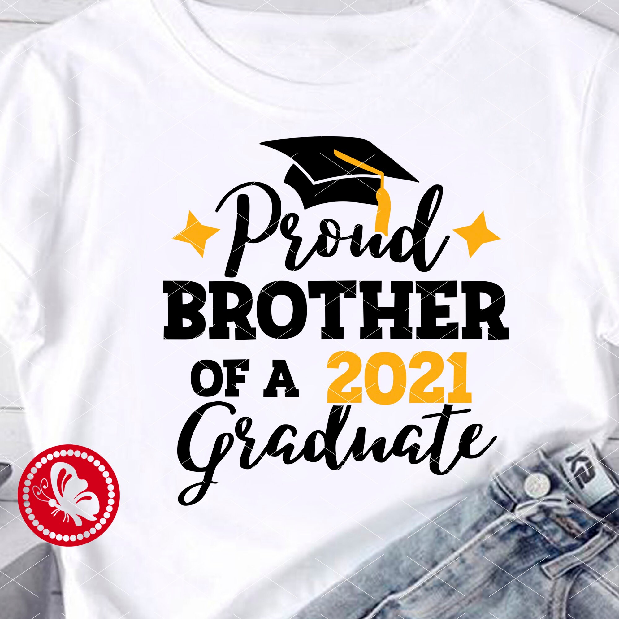 Bundle Proud Mom of a 2021 Graduate Svg Dad Brother Sister | Etsy