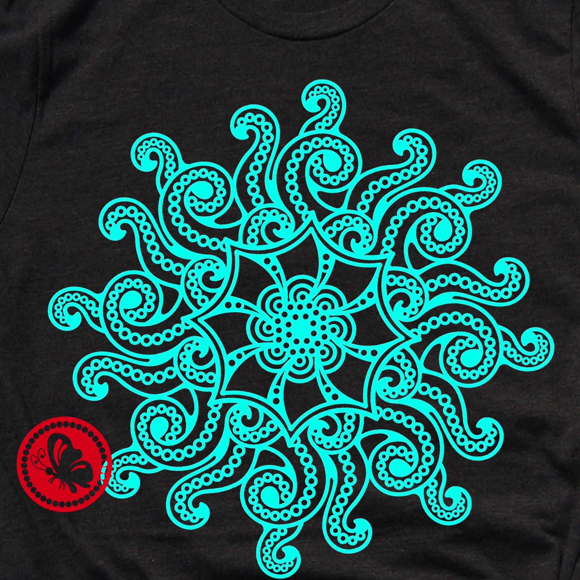 Download Octopus Mandala svg Octopus svg Criaturas marinas png Arte ...