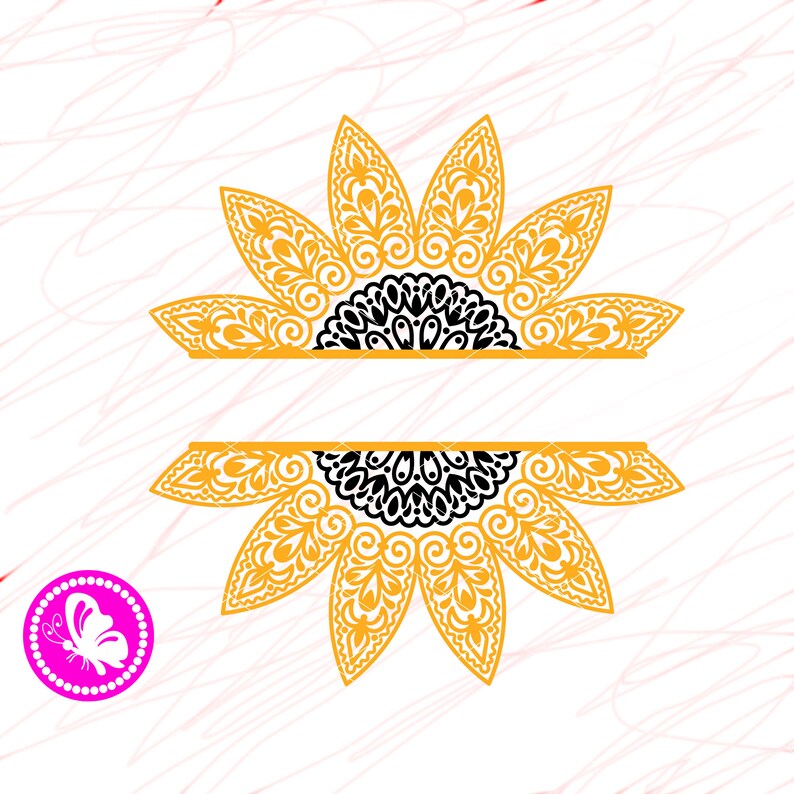 Free Free 166 Mandala Flower Monogram Svg SVG PNG EPS DXF File