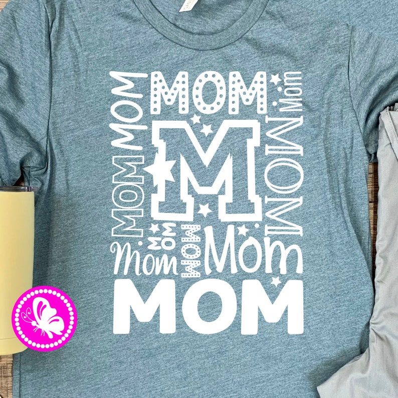 Download Mom mom Svg file Mothers shirt svg files for cricut or | Etsy