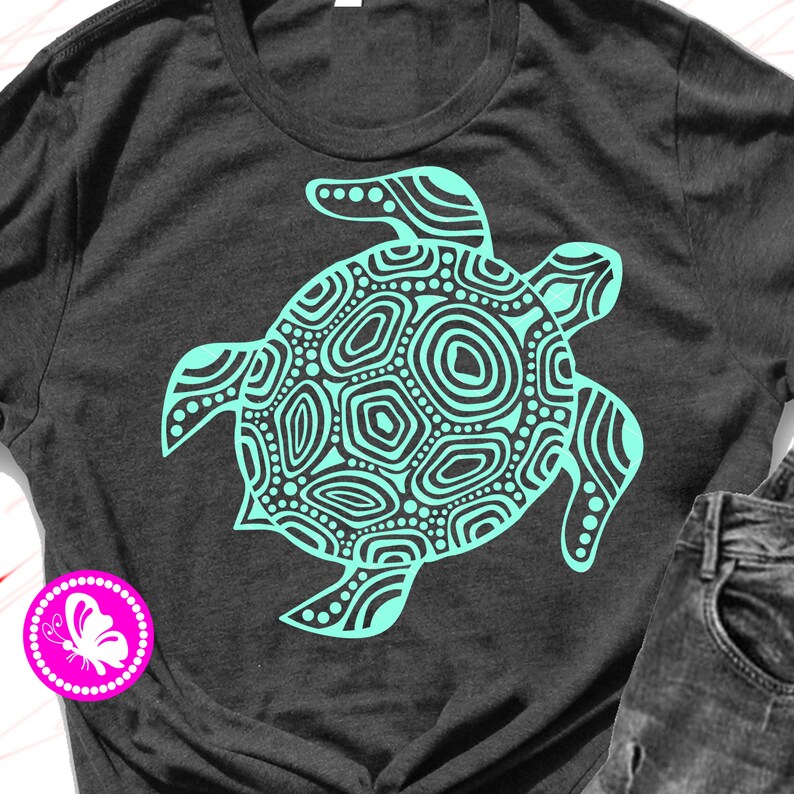 Download Turtle svg Mandala wall art Zentangle turtle png Summer ...
