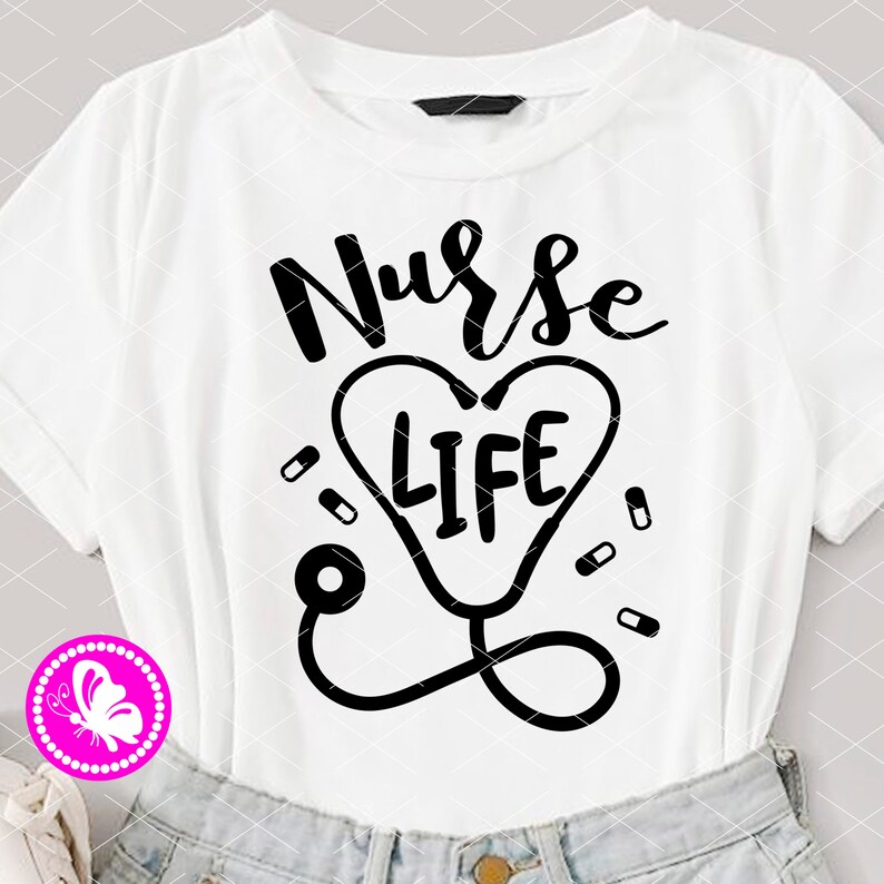 Download Nurse life svg files for cricut Nurse decor Heart | Etsy