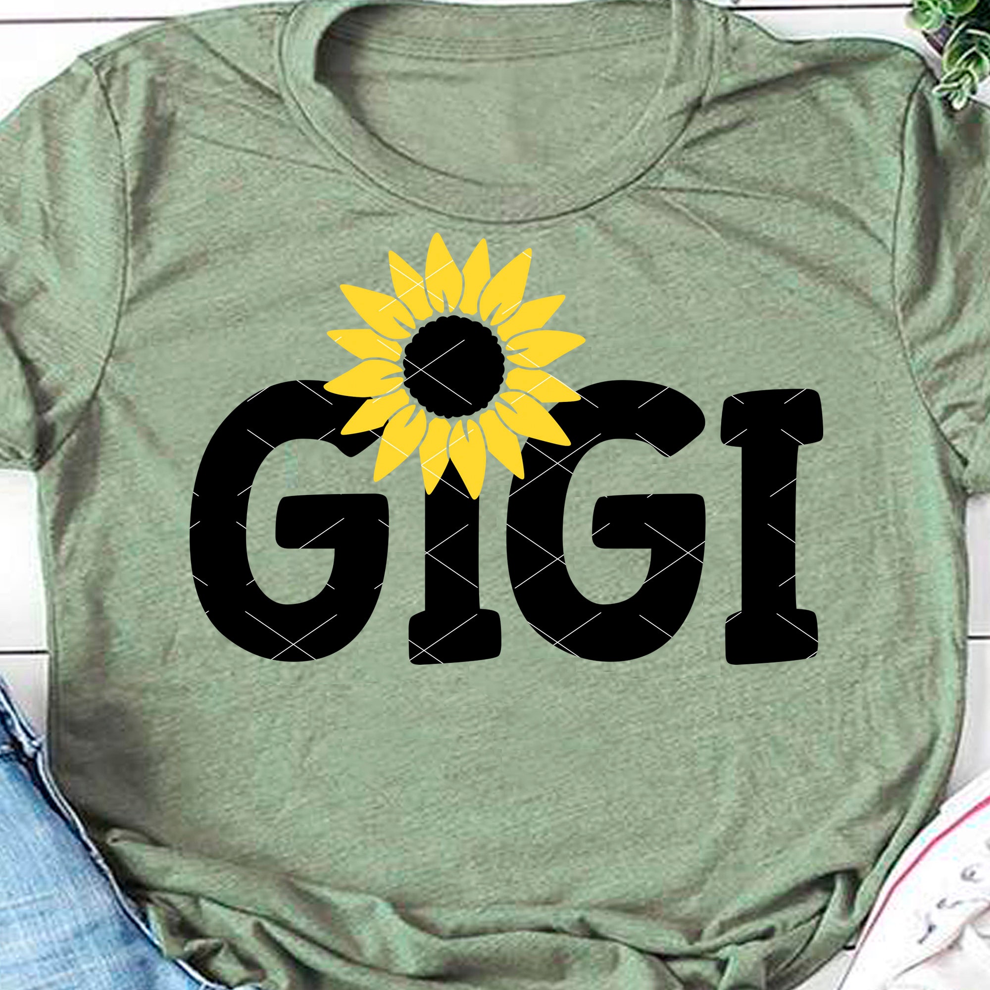 Download Gigi Sunflower svg files for cricut Yellow flower clipart ...