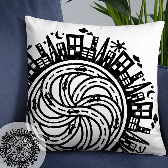 Download Mandala Svg City Mandala Wall Art Home Decor T Shirt Pillow Etsy