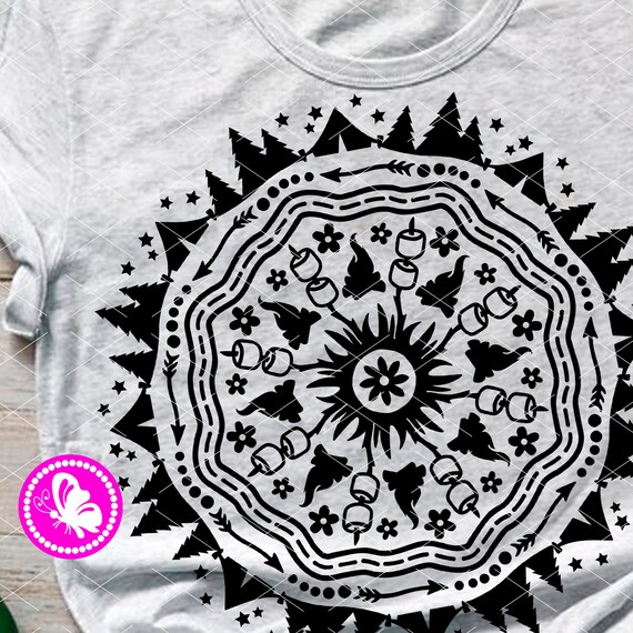 Free Free 286 Camping Mandala Svg SVG PNG EPS DXF File