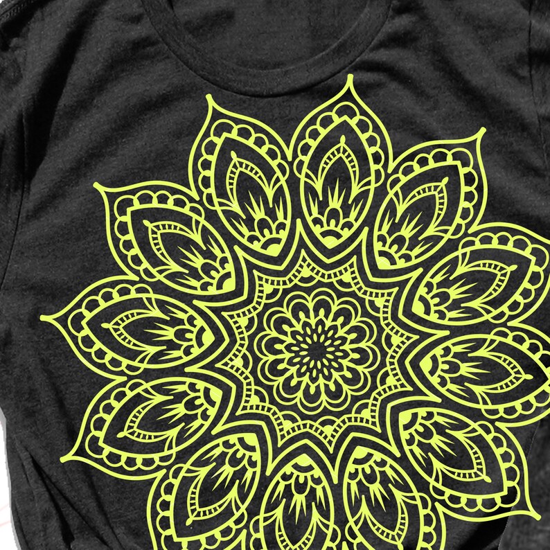 Download India Art Sign Mandala Svg Mandala Wall Art Digital Downloads Lotus Flower Meditation Svg Yoga Shirt Cuttable Cricut Zentangle Png Clip Art Art Collectibles Tripod Ee