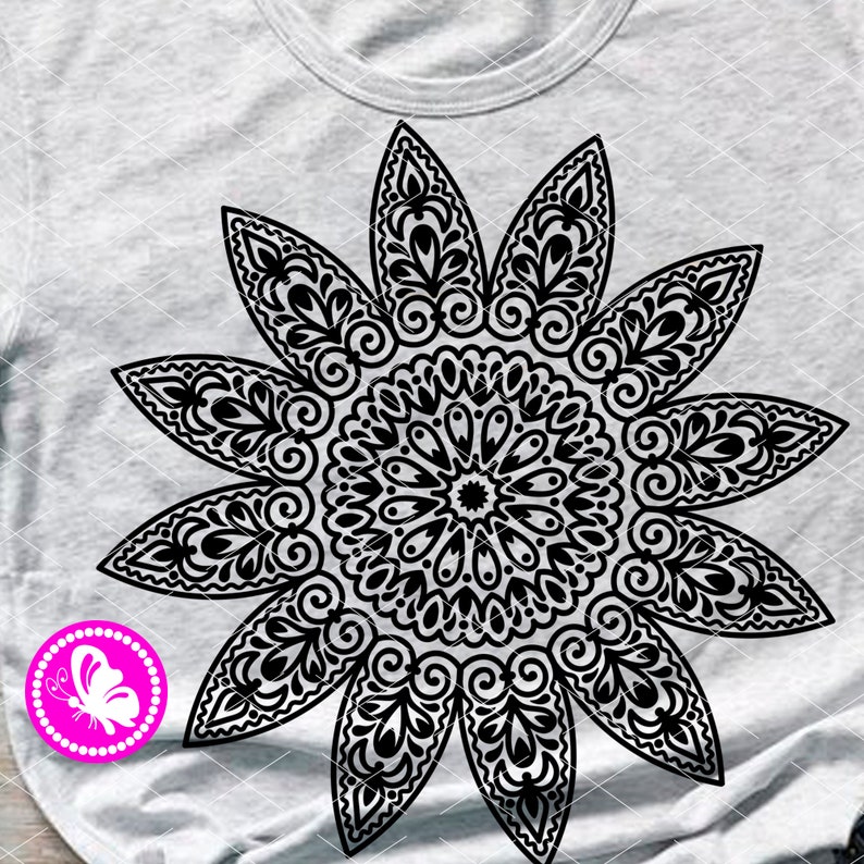 Free Free 258 Sunflower Zentangle Svg SVG PNG EPS DXF File