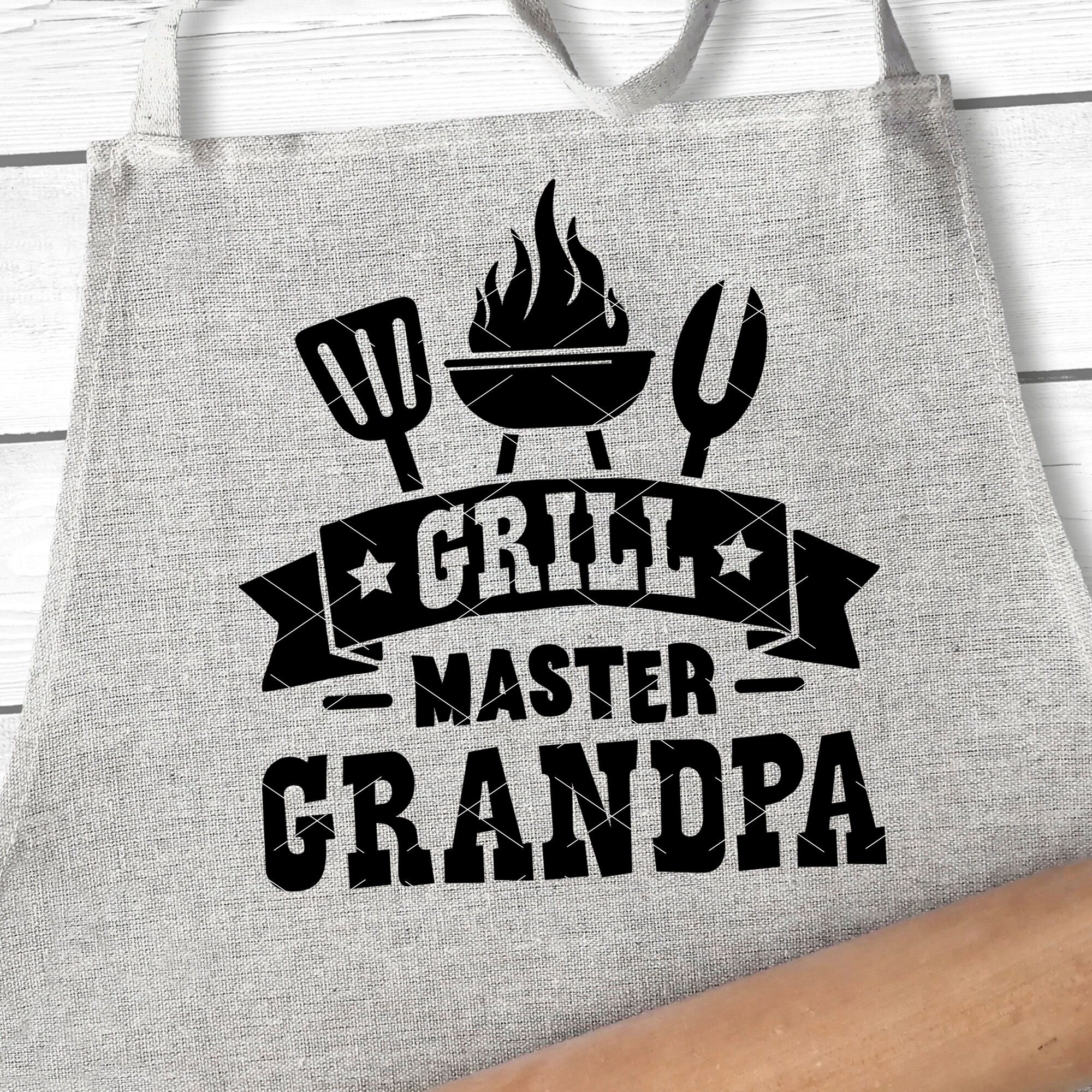 Download Grill master Grandpa svg Barbecue svg BBQ apron design | Etsy