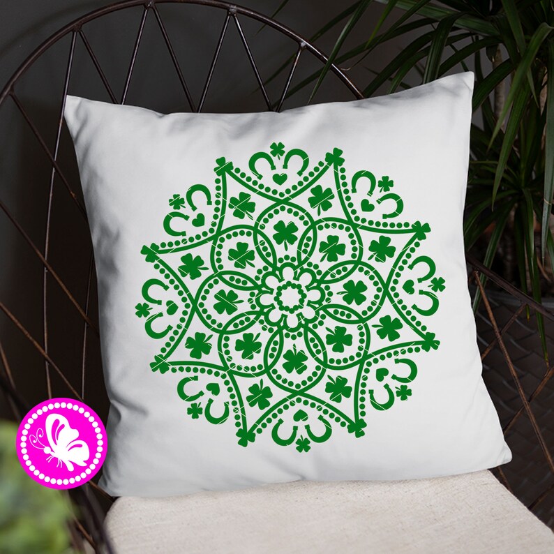 Download Lucky charm Mandala svg Irish decor St Patricks day shirt | Etsy