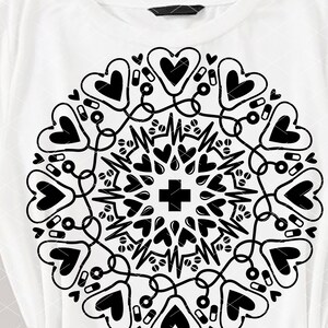 Download Svg Mandala Health Heart Stethoscope Heart Svg Quarantine Etsy