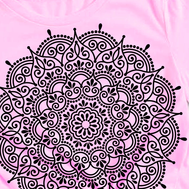 Mandala svg Lotus flower mandala zentandle clip art Cricut ...