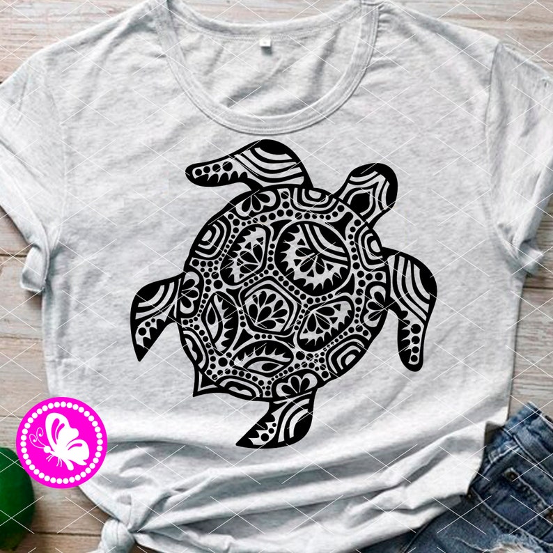 Free Free Cricut Turtle Mandala 835 SVG PNG EPS DXF File