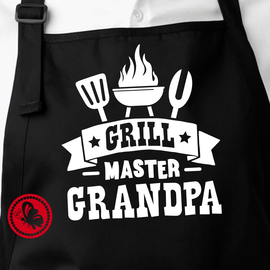 Download Grill master Grandpa svg Barbecue svg BBQ apron design | Etsy