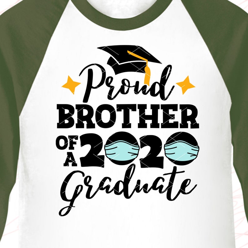 Download BUNDLE svg Proud Brother of a 2020 graduate Sister Mom Dad ...