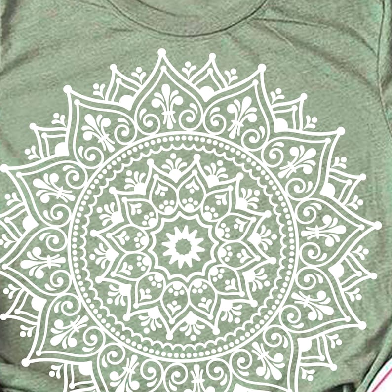 Download Yoga Mandala svg Lotus flower png design for tshirt ...