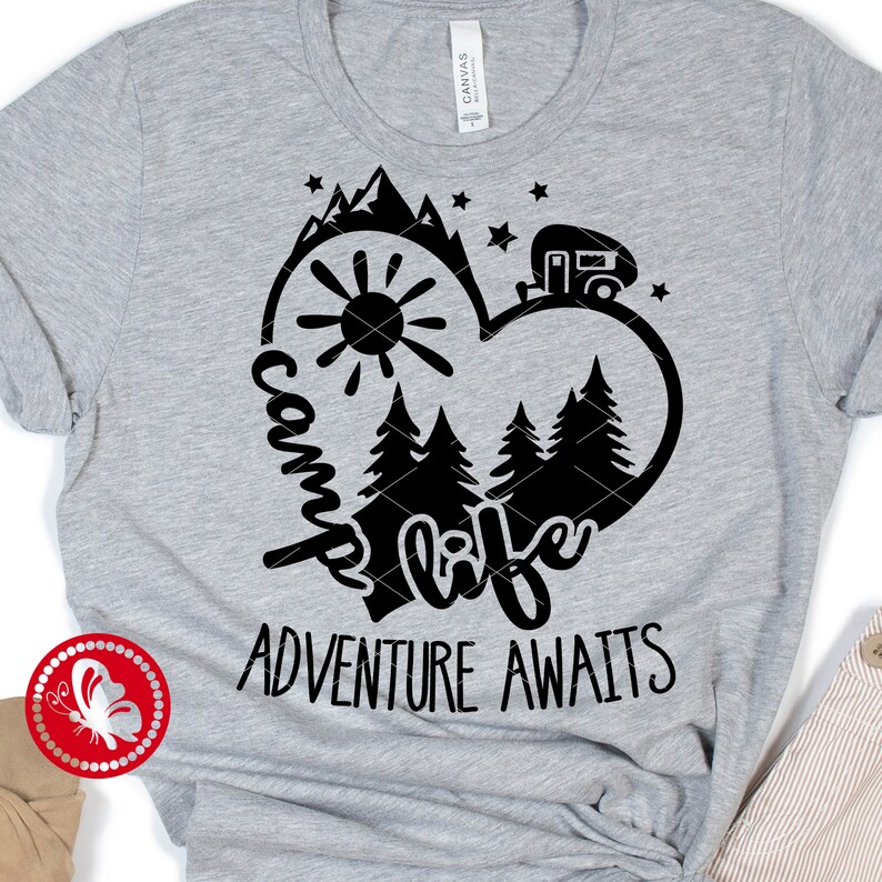 Download Camp life adventure awaits svg decor Camping signs svg ...