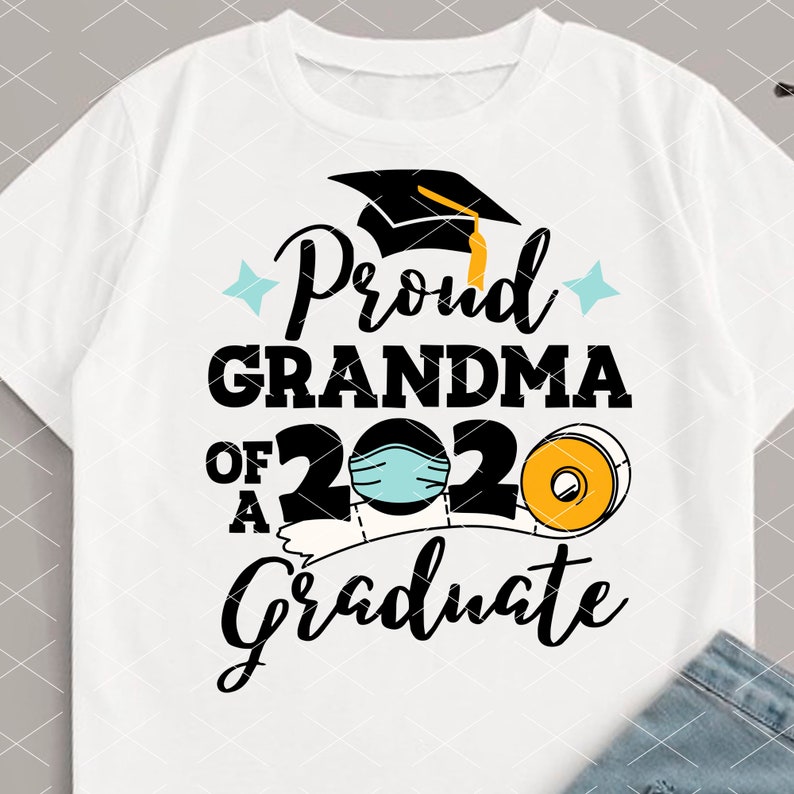 Download Proud Grandma of a 2020 Graduate svg design Isolation mask ...