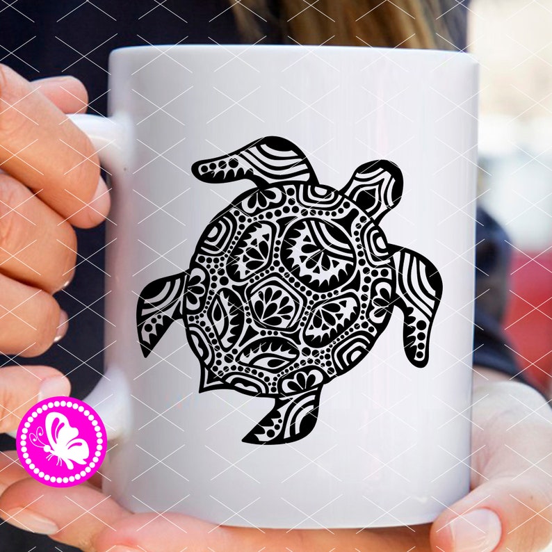 Free Free 263 Cricut Turtle Mandala SVG PNG EPS DXF File