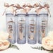 Personalized Water Bottle | Skinny Tumbler | Includes Straw & Bow! | Bridesmaid, Maid of Honor, Bridal Party Gift | Sorority Big/Little Gift 