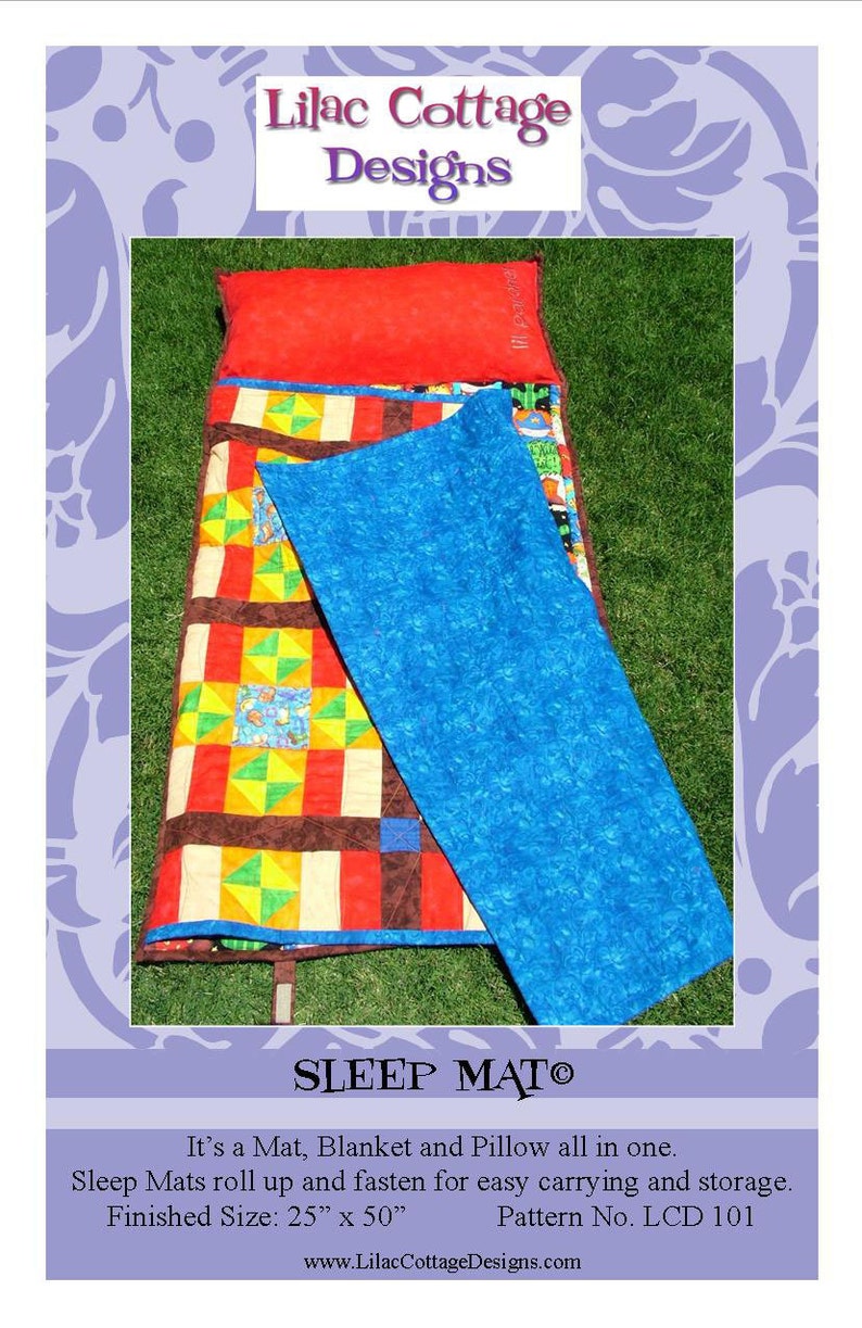 Sleep Mat Pattern Etsy