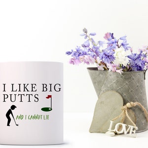 Golf themed mug, perfect Birthday gift for the golfer