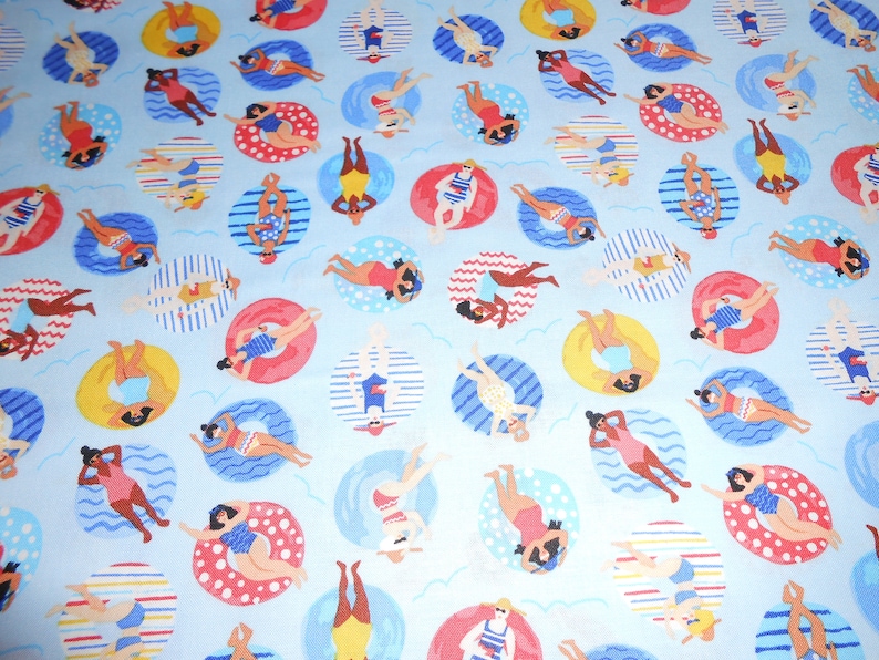 Bathing Beauties Sea Swimwear Windham 50 x 110 cm Cotton Patchwork Fabric Ökotex image 7