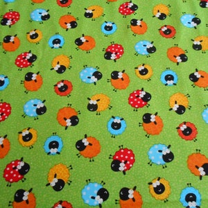 Sheep Nutex Rainbow Sheep Cotton 50 x 110 cm