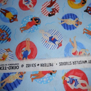 Bathing Beauties Sea Swimwear Windham 50 x 110 cm Cotton Patchwork Fabric Ökotex image 8