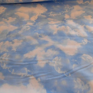 Clouds Sky Timeless Patchwork Fabric Cotton 50 x 110 cm image 6