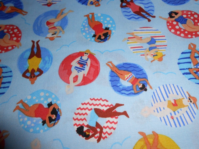 Bathing Beauties Sea Swimwear Windham 50 x 110 cm Cotton Patchwork Fabric Ökotex image 5