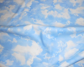 Wolken Himmel Timeless  Patchworkstoff   Baumwolle 50x110 cm