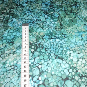 Wasser Steine Aquarell Bliss Northcott Baumwolle Patchworkstoff 50x110 cm Bild 5