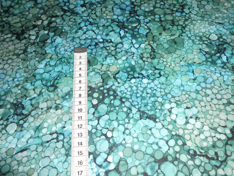 Wasser Steine Aquarell Bliss Northcott Baumwolle Patchworkstoff 50x110 cm Bild 5