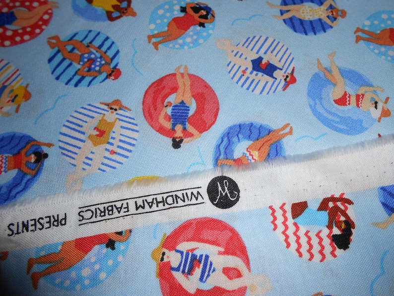 Bathing Beauties Sea Swimwear Windham 50 x 110 cm Cotton Patchwork Fabric Ökotex image 9