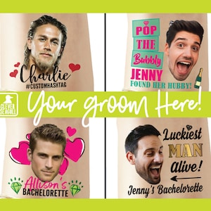 Bachelorette Party Favor - Bachelorette Tattoo - Bachelorette Party Favors - Groom&#39;s Face Tattoo - Bride Tattoo - Bride Gift - Funny Gift