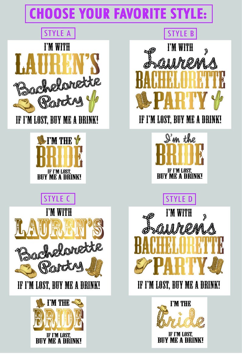 Nashville Bachelorette Party tattoos Nashville getaway Nashville Girls Weekend Reno Party Country theme party tattoos Stagette tats image 3