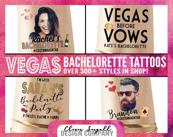 Bachelorette Party Favors - Bachelorette Tattoo - Bachelorette Party Favor - Groom's Face Tattoo - Bride Tattoo - Bride Gift - Funny Gift