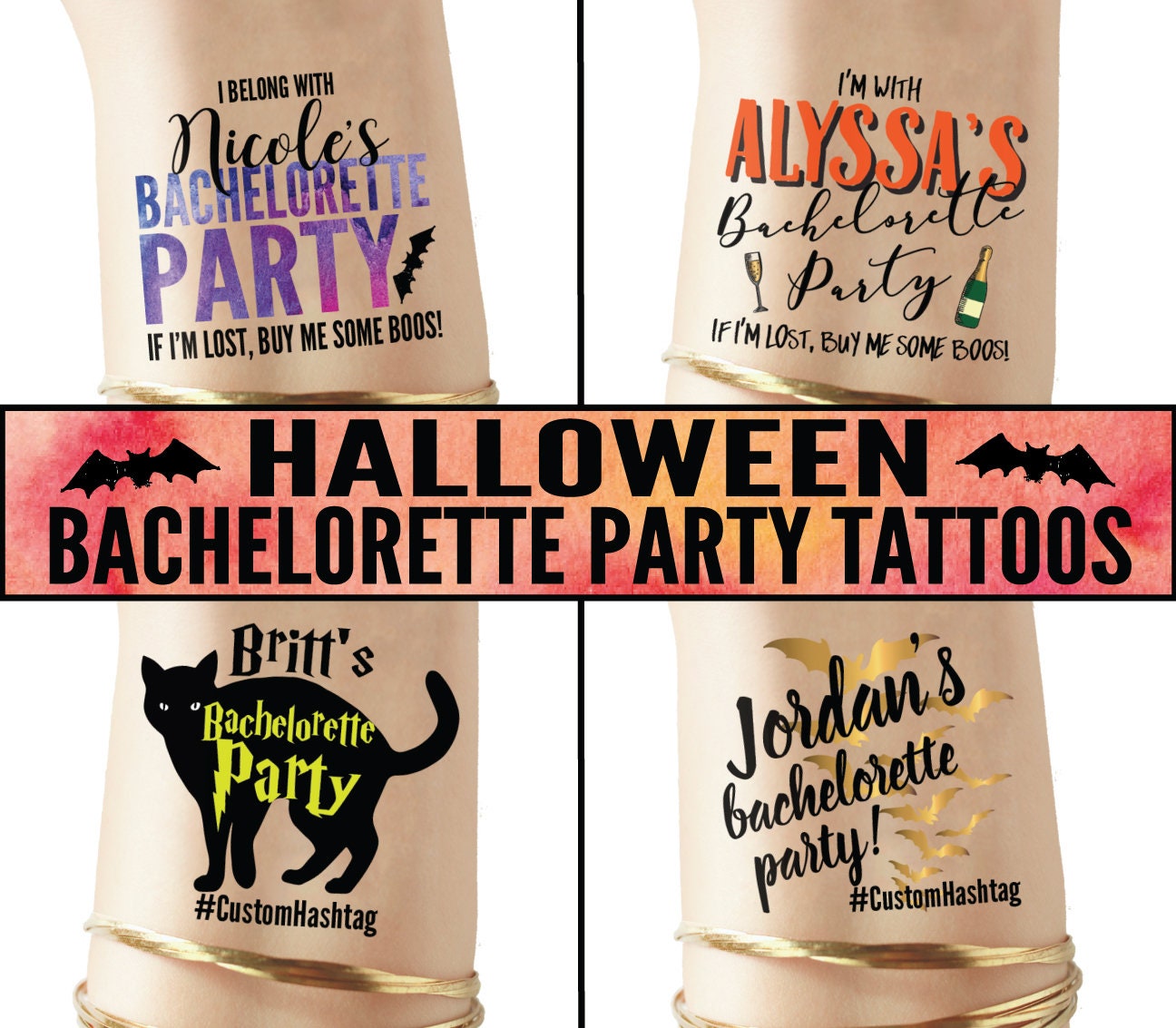 Bachelorette Party Favor Halloween Decor Halloween wedding | Etsy